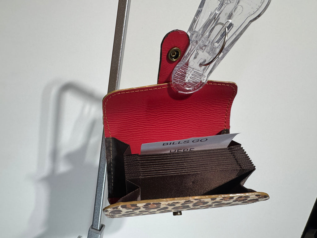 Genuine Leather Accordion Wallet