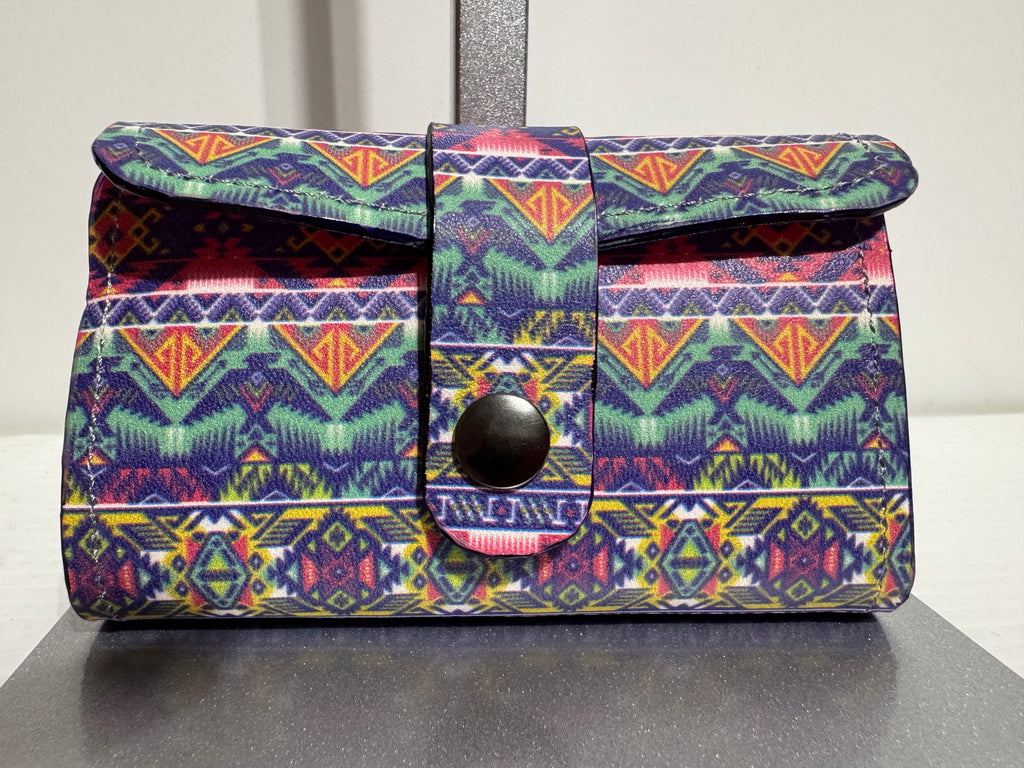 Genuine Leather Accordion Wallet