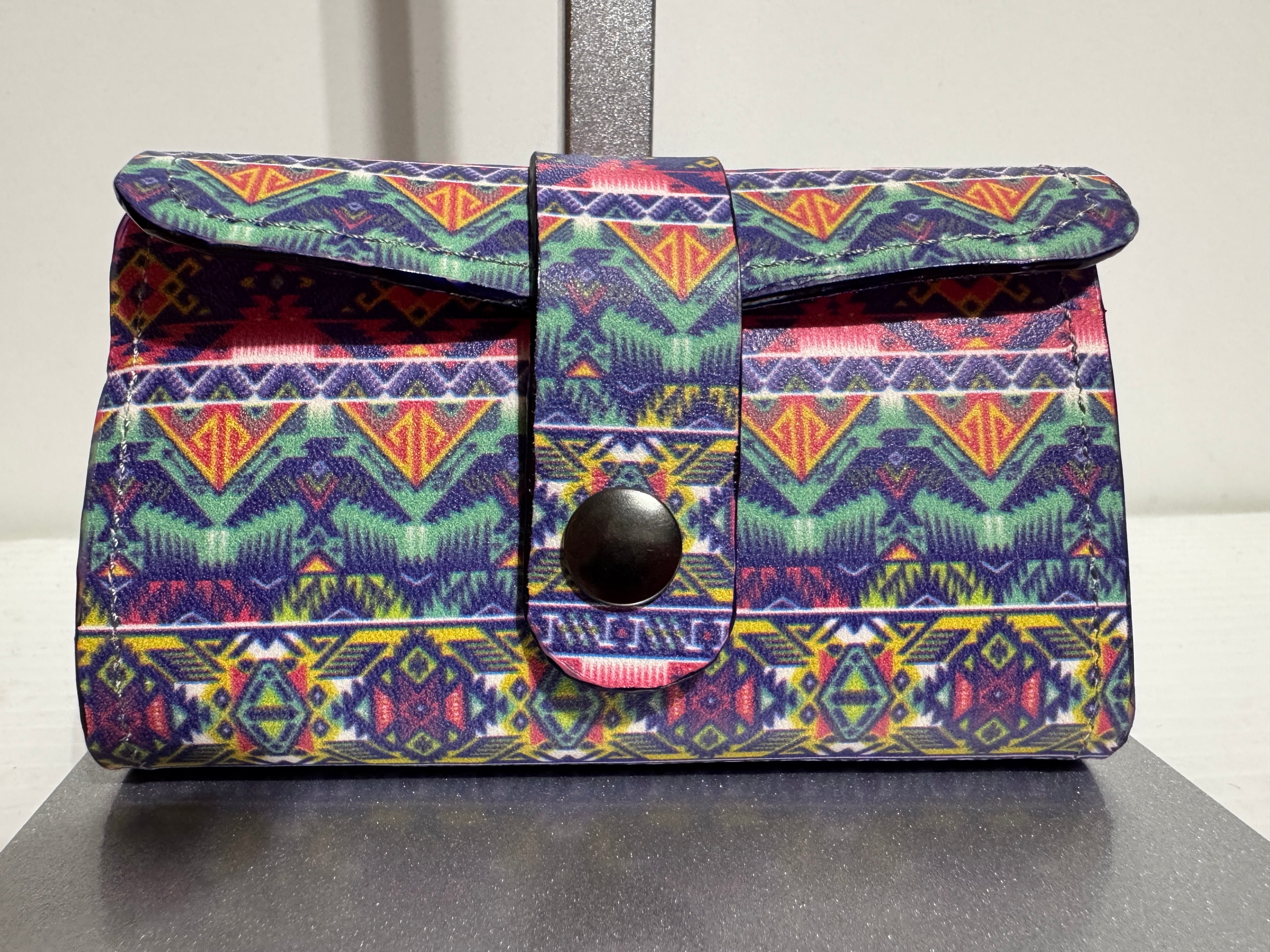 Genuine Leather Accordion Wallet