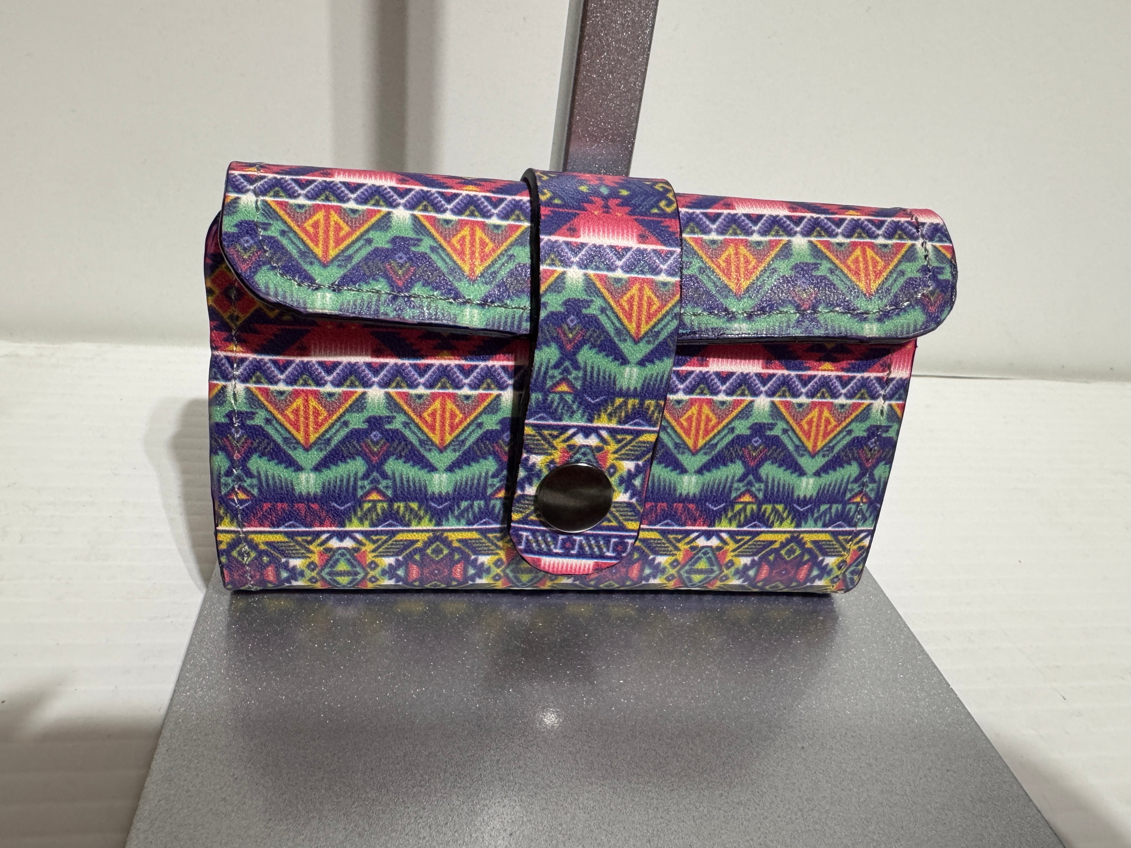 Genuine Leather Accordion Wallet