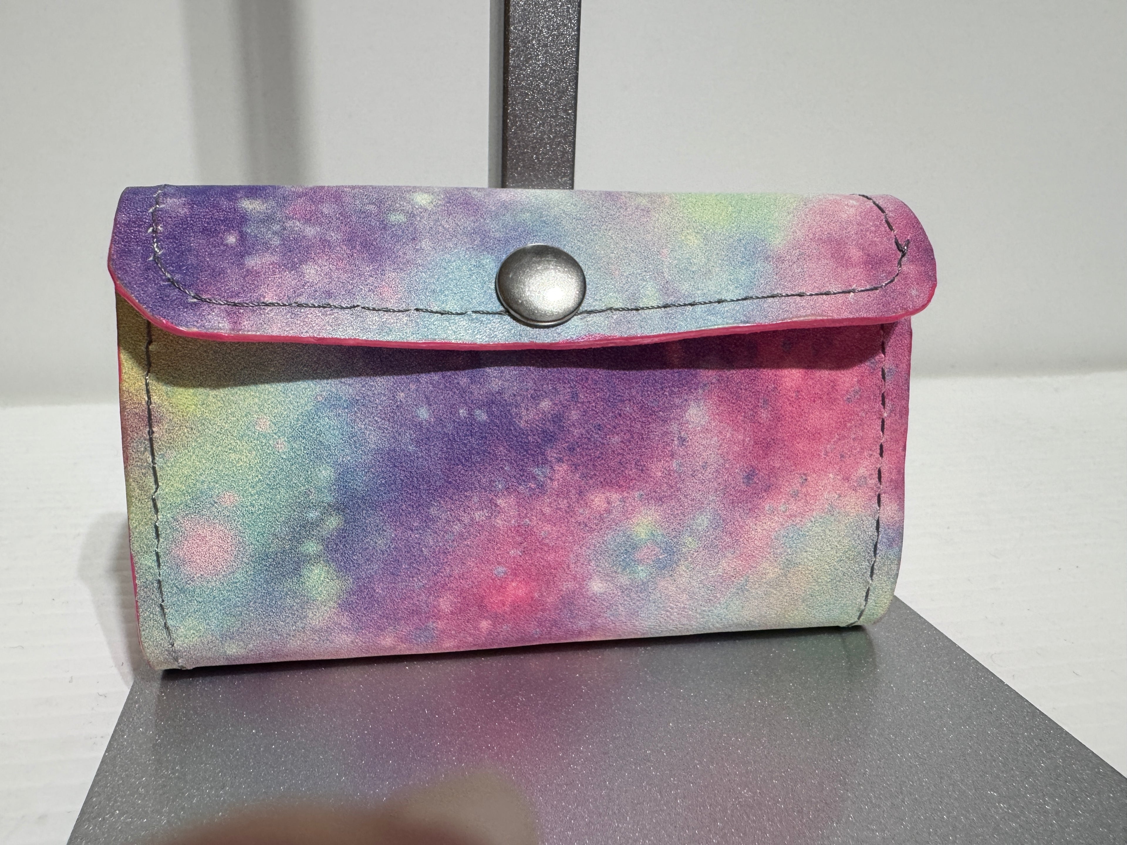 Genuine Leather Accordion Wallet