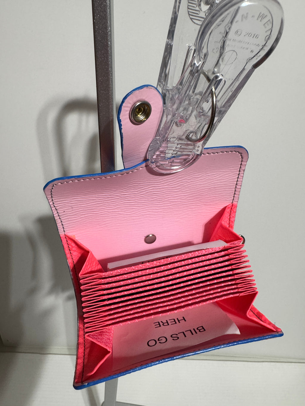 Genuine Leather Accordion Wallet