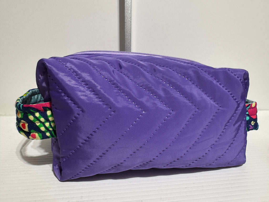 Zippered Boxy Pouch- Cloth