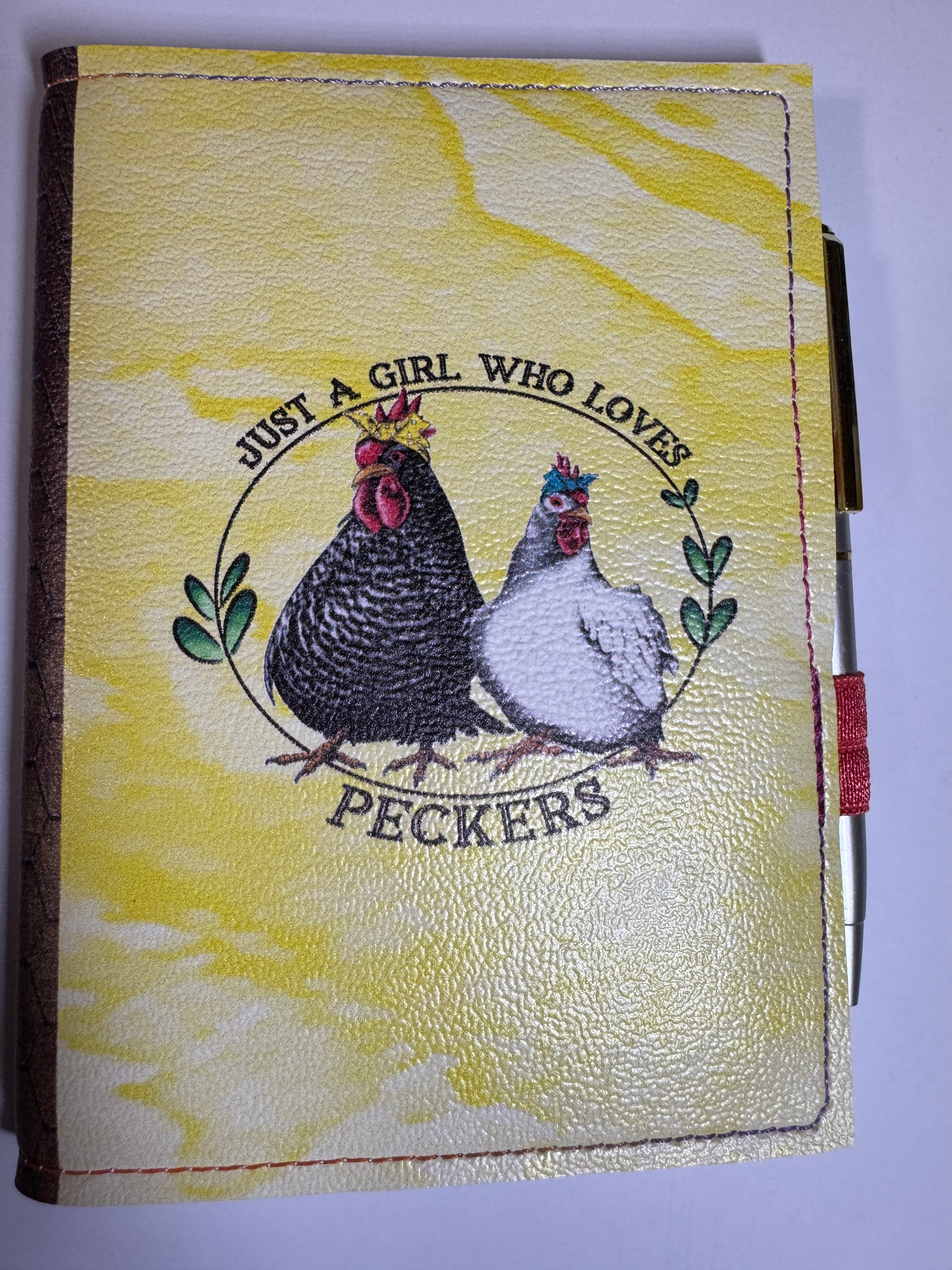 Mini Note Book - Sassy Chickens